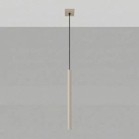 Sollux SL.2117 - Závesné svietidlo na lanku PASTELO 1xG9/8W/230V taupe