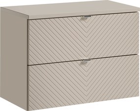 Comad Kúpeľňová skrinka pod doskové umývadlo SET-VIC B Cashmere 80 kašmír