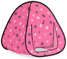 WELLHOX Detský stan s hviezdičkami "rúžová"