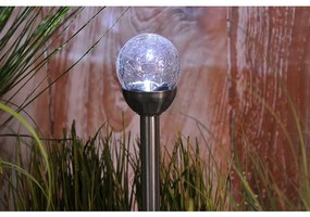 Solárna LED lampa 2 guľa 11