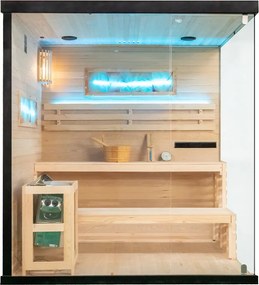 BPS-koupelny Fínska sauna Relax HYD-4785 180x160, 4-5 osôb
