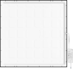 Mexen Brill-S, stropný LED panel 60×60 cm, 36 W, neutrálna biela 4000K, L202-060-060-3640-70