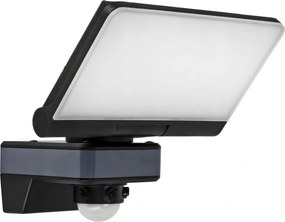 LED reflektor so snímačom pohybu a súmraku LED/44W/230V 4200K IP54 čierna
