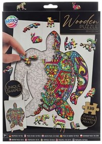 Drevené puzzle korytnačka 130d