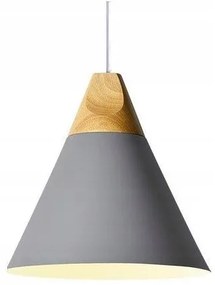 Dekorstudio Retro stropná lampa Loft Scandi A sivá