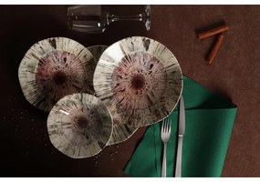 Jedálenská sada 24 ks pestrofarebná/porcelán