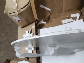 AKCIA Okrúhly jedálenský stôl HARRY 100x100, biely II. akosť