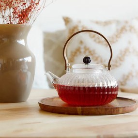 Džbán CORRIE s drevenou rukoväťou 891262 550 ml