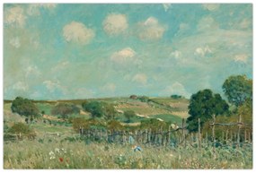 Obraz - Alfred Sisley,  Meadow, reprodukcia (90x60 cm)