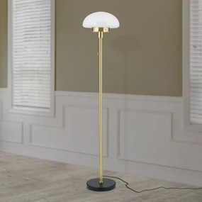 Orion Stl 12-1191/1 - Stojacia lampa SPARTA 1xE27/40W/230V zlatá/čierna