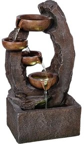 STILISTA záhradná fontána, 26,5 x 17 x 46 cm, misky