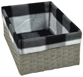 Úložný box sivý Rozmery (cm): 52x33, v. 20