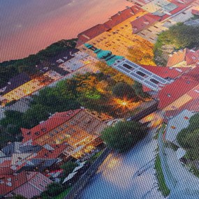 Obraz - Český Krumlov (120x50 cm)
