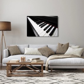 Obraz klávesov piána (90x60 cm)