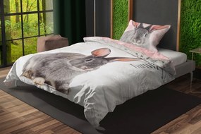 Bavlnené obliečky Homa BUNNY 140x200 cm
