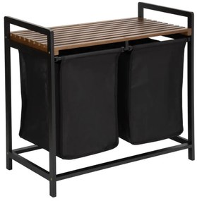 Kôš na bielizeň HANOI čierny