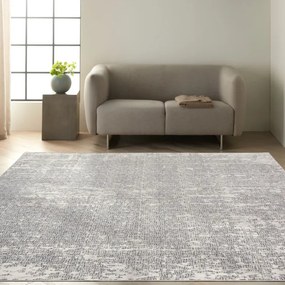 Koberec CALVIN KLEIN RUSH CK971 slonia kosť / čierny