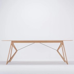 Jedálenský stôl s doskou z dubového dreva 220x90 cm Tink - Gazzda