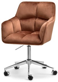 Kreslo Island (medená + čierna). Akcia -24%. Vlastná spoľahlivá doprava až k Vám domov. 1110090