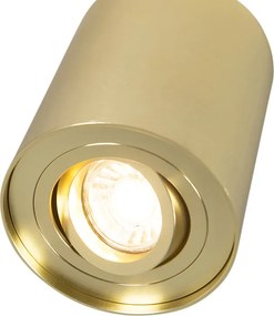 Inteligentný dizajnový reflektor zlatý vrátane svetelného zdroja GU10 WiFi - Rondoo Up