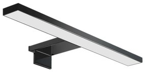 Baterie Centrum LED Kúpeľňové osvetlenie zrkadla LED/5W/230V 4000K 30 cm IP44 čierna BC0535