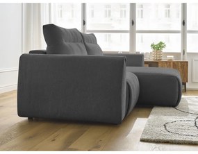 Sivá rohová pohovka Aden – Bobochic Paris