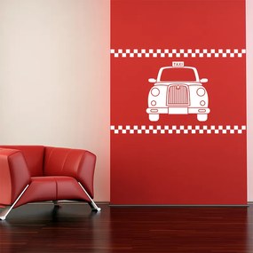Sablio Samolepka na stenu: New Yorské taxi - 120x77 cm