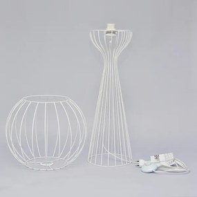 Stojacia lampa MERCURE 1xE27/15W/230V biela