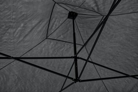 CATTARA Párty stan s nožnicovým konštrukciou 3x3 m, sivý, WATERPROOF
