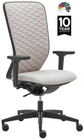 RIM Kancelárska stolička SPACE SP 1523 čalúnenie TONAL JET BIOACTIVE NAIROBI