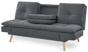 Trojmiestna pohovka ASB-4720 GREY2, tmavo sivá