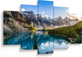 Obraz - Kanada, Národný park Banff, Moraine Lake (150x105 cm)