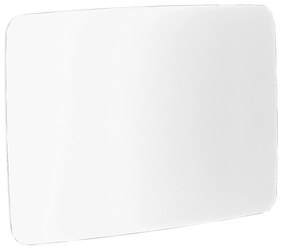 Sklenená magnetická tabuľa STELLA, so zaoblenými rohmi, 1500x1000 mm, biela