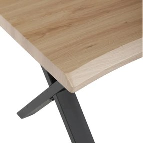 Konferenčný stolík CT-F4312 OAK divoký dub / čierny