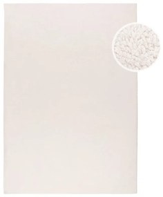 Dekorstudio Moderný koberec CALMA - krémový Rozmer koberca: 80x280cm