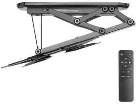 MK FLORIA MKF-20DM444 - Inteligentný stropný držiak pre TV 55" čierna Wi-Fi TUYA + DO