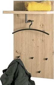 Nástenný šatníkový panel Santo, dub artisan%