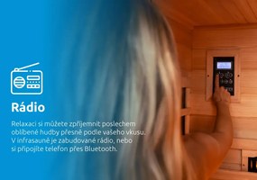 Marimex | Infrasauna Marimex NOBLESSE 3001 XL s Wi-Fi | 11105672