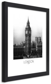 Gario Plagát Legendárny Big Ben Farba rámu: Bez rámu, Rozmery: 20 x 30 cm