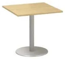 Konferenčný stôl Alfa 400, 80 x 80 x 74,2 cm, dezén divá hruška