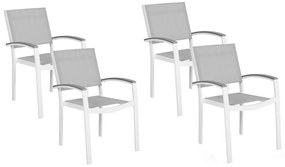 Záhradné stoličky štyri kusy PERETA Beliani
