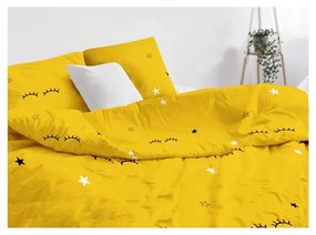 Žlté detské obliečky na jednolôžko 140x200 cm Dide – Mijolnir
