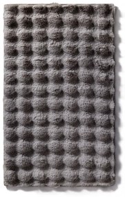Kúpeľňový koberček Bubbles sivý
