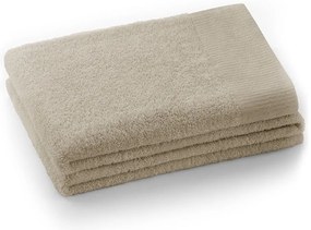 Béžový froté bavlnený uterák 50x100 cm Amari – Restilo