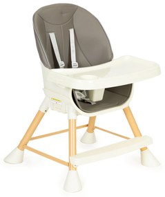 EcoToys Detská stolička na kŕmenie 2v1