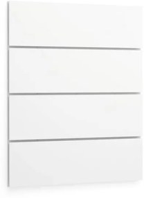 PLAN Nástenný panel LAYERS, 1200 x 54 x 1486 mm, biela