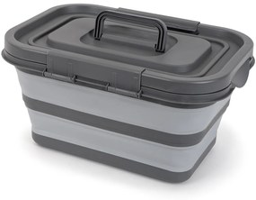 4Home Skladací silikónový úložný box s vekom Storage