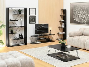 Regál Hunde B (čierna). Akcia -26%. Vlastná spoľahlivá doprava až k Vám domov. 1136792