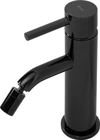 Rea Lungo, bidetová batéria, čierna lesklá, REA-B0665