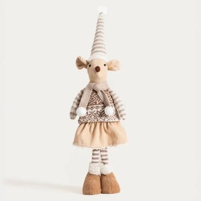 Vianočná dekorácia RATTO myška 752216